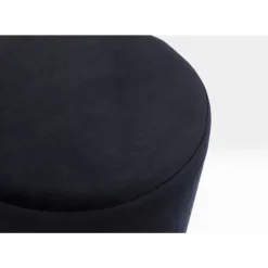 KARE Design Sitzbänke-Hocker Cherry Schwarz Brass O35Cm