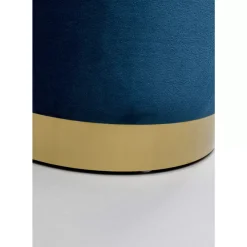 KARE Design Sitzbänke-Hocker Cherry Storage Blau Brass (2/Set)