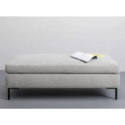 KARE Design Sitzbänke-Hocker Gianni Cord Grau