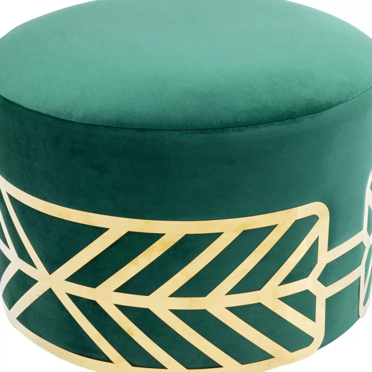 KARE Design Sitzbänke-Hocker Jenna Grun O61Cm