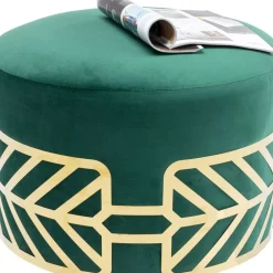 KARE Design Sitzbänke-Hocker Jenna Grun O61Cm