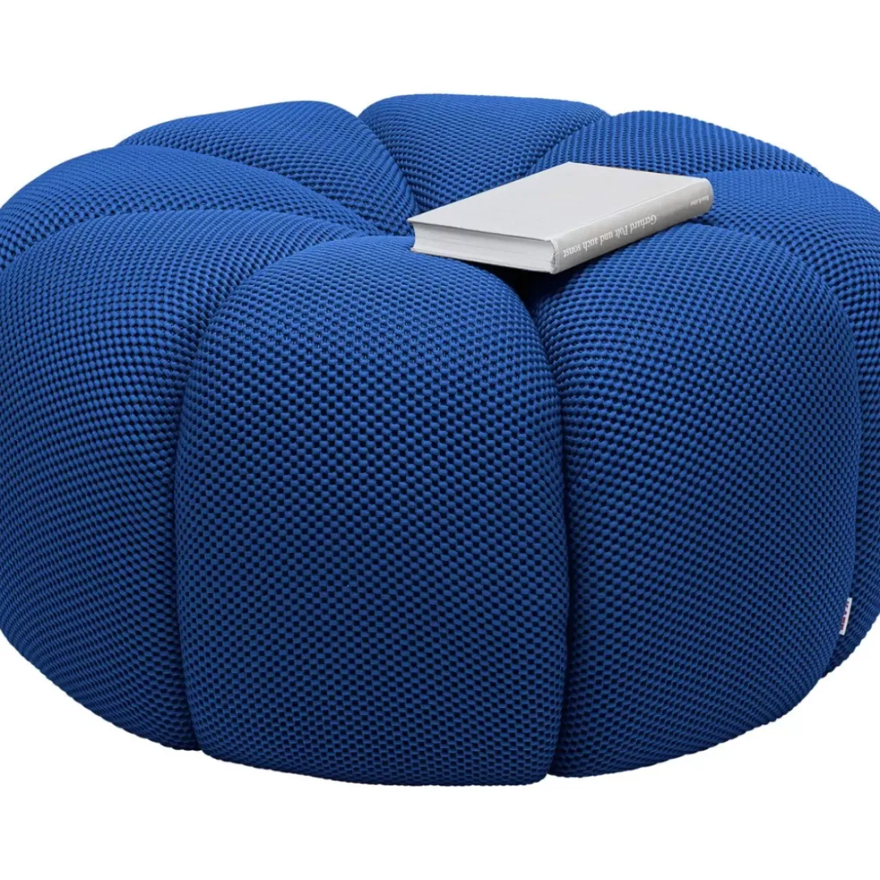 KARE Design Sitzbänke-Hocker Peppo Lounge Blau O80Cm