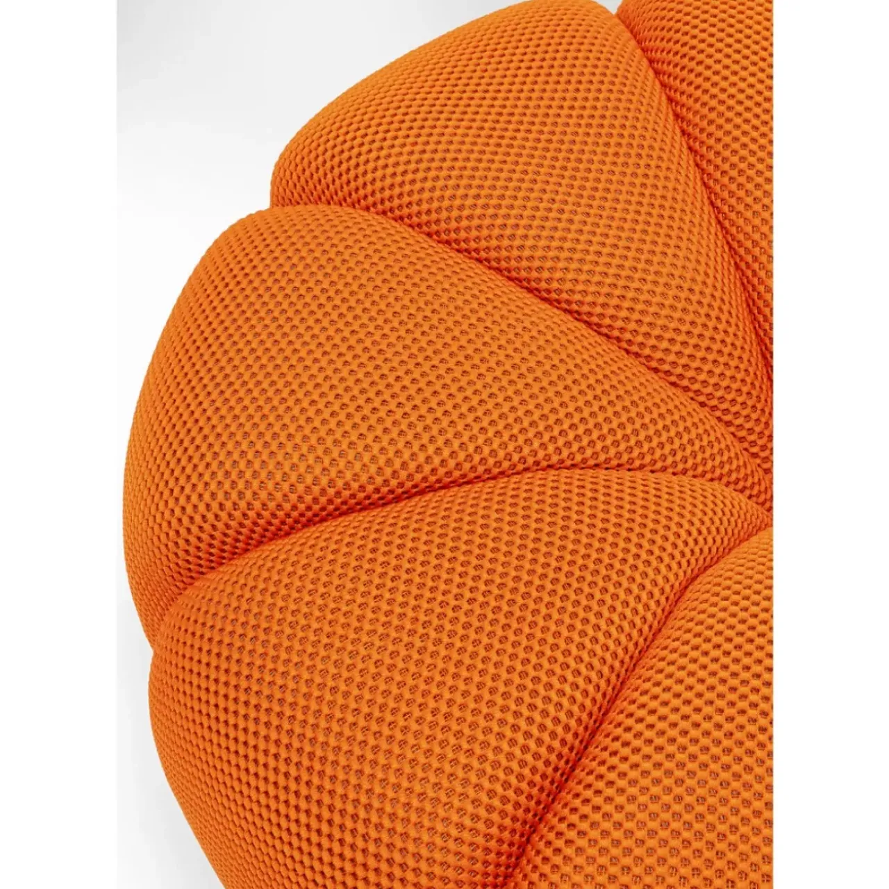 KARE Design Sitzbänke-Hocker Peppo Lounge Orange O80Cm