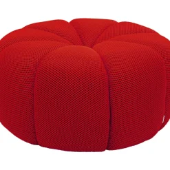 KARE Design Sitzbänke-Hocker Peppo Lounge Rot O80Cm