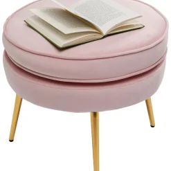 KARE Design Sitzbänke-Hocker Water Lily Rosa