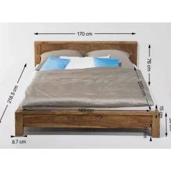KARE Design Betten-Holzbett Authentico 160X200Cm