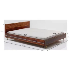 KARE Design Betten-Holzbett Muskat 160X200