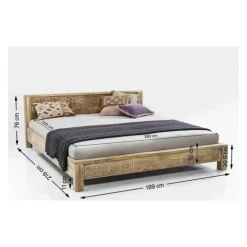 KARE Design Betten-Holzbett Puro 180X200Cm