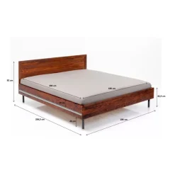 KARE Design Betten-Holzbett Ravello 180X200