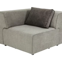 KARE Design Sofas & Couches-Infinity Ecke 100 Elements Grau Links