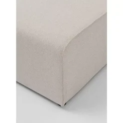 KARE Design Sitzbänke-Infinity Hocker Elements Creme 80X100Cm
