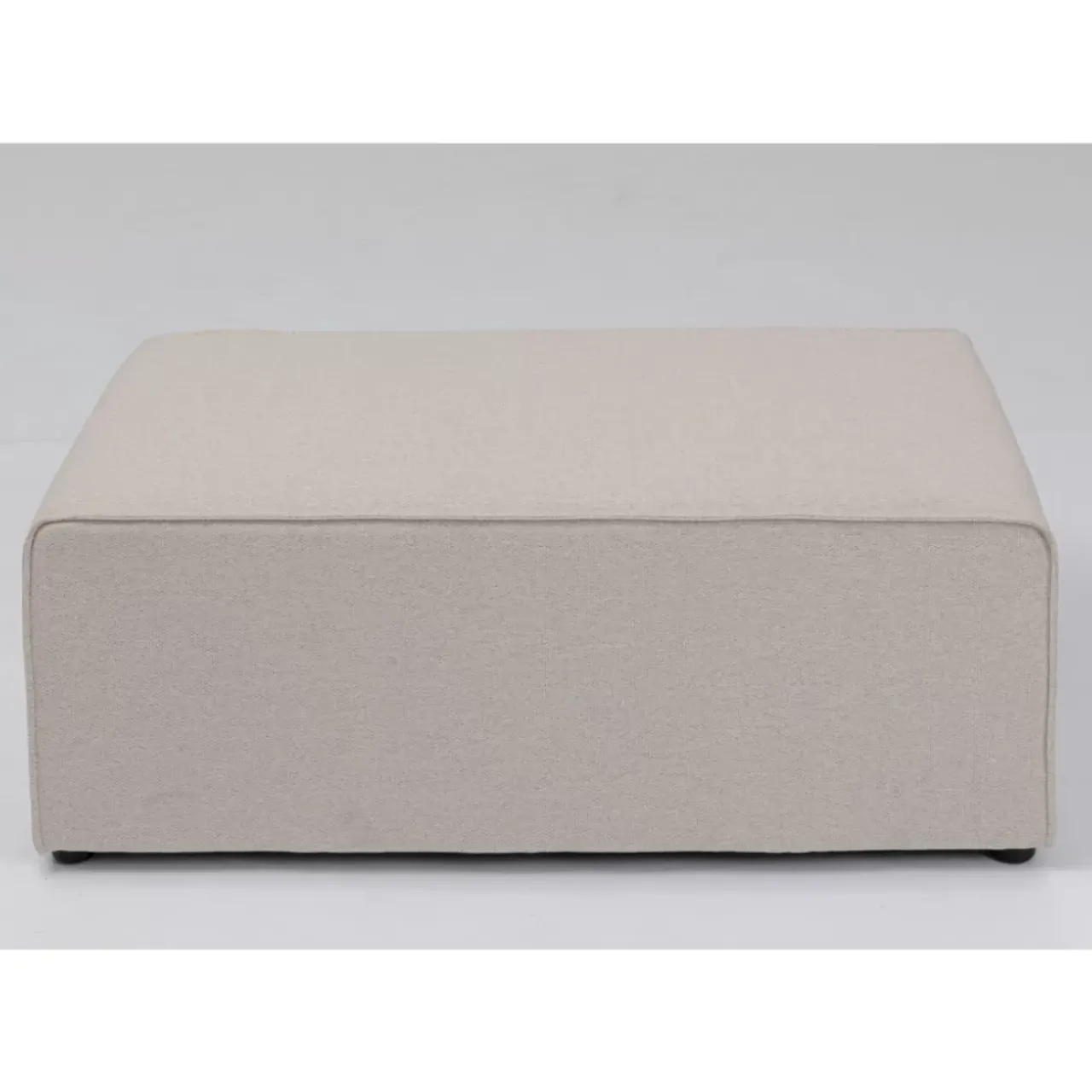 KARE Design Sitzbänke-Infinity Hocker Elements Creme 50X100Cm