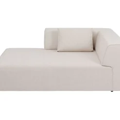 KARE Design Sofas & Couches-Infinity Ottomane Elements Creme Links 182Cm