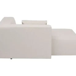 KARE Design Sofas & Couches-Infinity Ottomane Elements Creme Links 182Cm