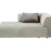 KARE Design Sofas & Couches-Infinity Ottomane Elements Grau Links