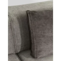 KARE Design Sofas & Couches-Infinity Ottomane Elements Grau Links