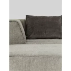 KARE Design Sofas & Couches-Infinity Ottomane Elements Grau Links