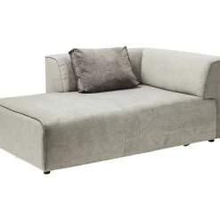 KARE Design Sofas & Couches-Infinity Ottomane Elements Grau Links
