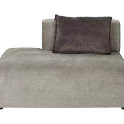 KARE Design Sofas & Couches-Infinity Ottomane Semi Elements Grau Links