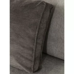 KARE Design Sofas & Couches-Infinity Ottomane Semi Elements Grau Links