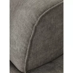 KARE Design Sofas & Couches-Infinity Ottomane Semi Elements Grau Links