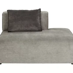 KARE Design Sofas & Couches-Infinity Ottomane Semi Elements Grau Rechts