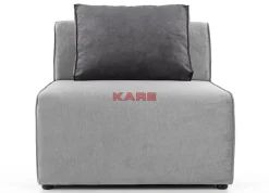 KARE Design Sofas & Couches-Infinity 2-Sitzer 80 Elements Grau