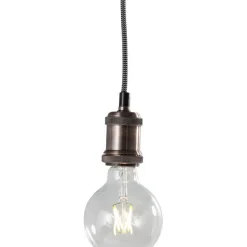 KARE Design Leuchtobjekte-Kabelfassung Minimalist Kupfer