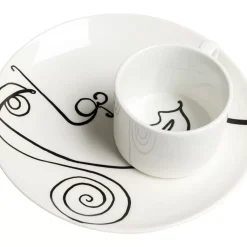 KARE Design Geschirr & Tischaccessoires-Kaffeetasse Viso Donna (2/Tlg.)