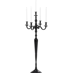 KARE Design Kerzenständer & Laternen-Kerzenleuchter Chalet Matt Schwarz 104