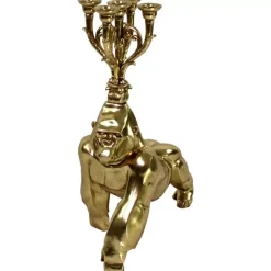 KARE Design Kerzenständer & Laternen-Kerzenleuchter G Gold