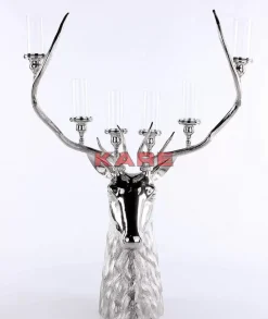 KARE Design Kerzenständer & Laternen-Kerzenleuchter Reindeer