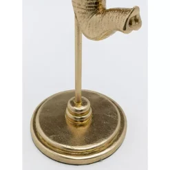KARE Design Kerzenständer & Laternen-Kerzenständer Elephant Head Gold 49Cm