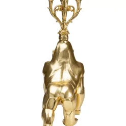 KARE Design Kerzenständer & Laternen-Kerzenständer Gorilla Gold