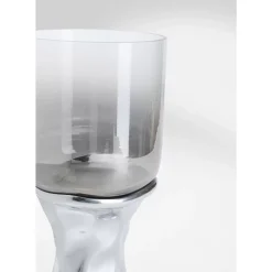 KARE Design Kerzenständer & Laternen-Kerzenständer Jade Silber 33Cm