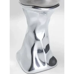 KARE Design Kerzenständer & Laternen-Kerzenständer Jade Silber 33Cm