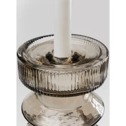 KARE Design Kerzenständer & Laternen-Kerzenständer Marvelous Duo Braun Grau 49Cm