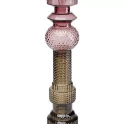 KARE Design Kerzenständer & Laternen-Kerzenständer Marvelous Duo Lila Grau 49