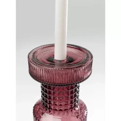 KARE Design Kerzenständer & Laternen-Kerzenständer Marvelous Duo Pink Grau 49Cm