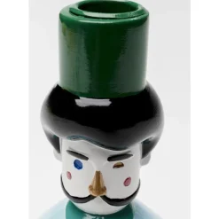 KARE Design Kerzenständer & Laternen-Kerzenständer Monsieur Mustache 16Cm