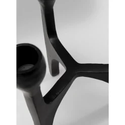 KARE Design Kerzenständer & Laternen-Kerzenständer Stacky Schwarz 15Cm