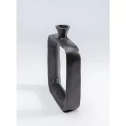 KARE Design Kerzenständer & Laternen-Kerzenständer Tanu Schwarz 30Cm