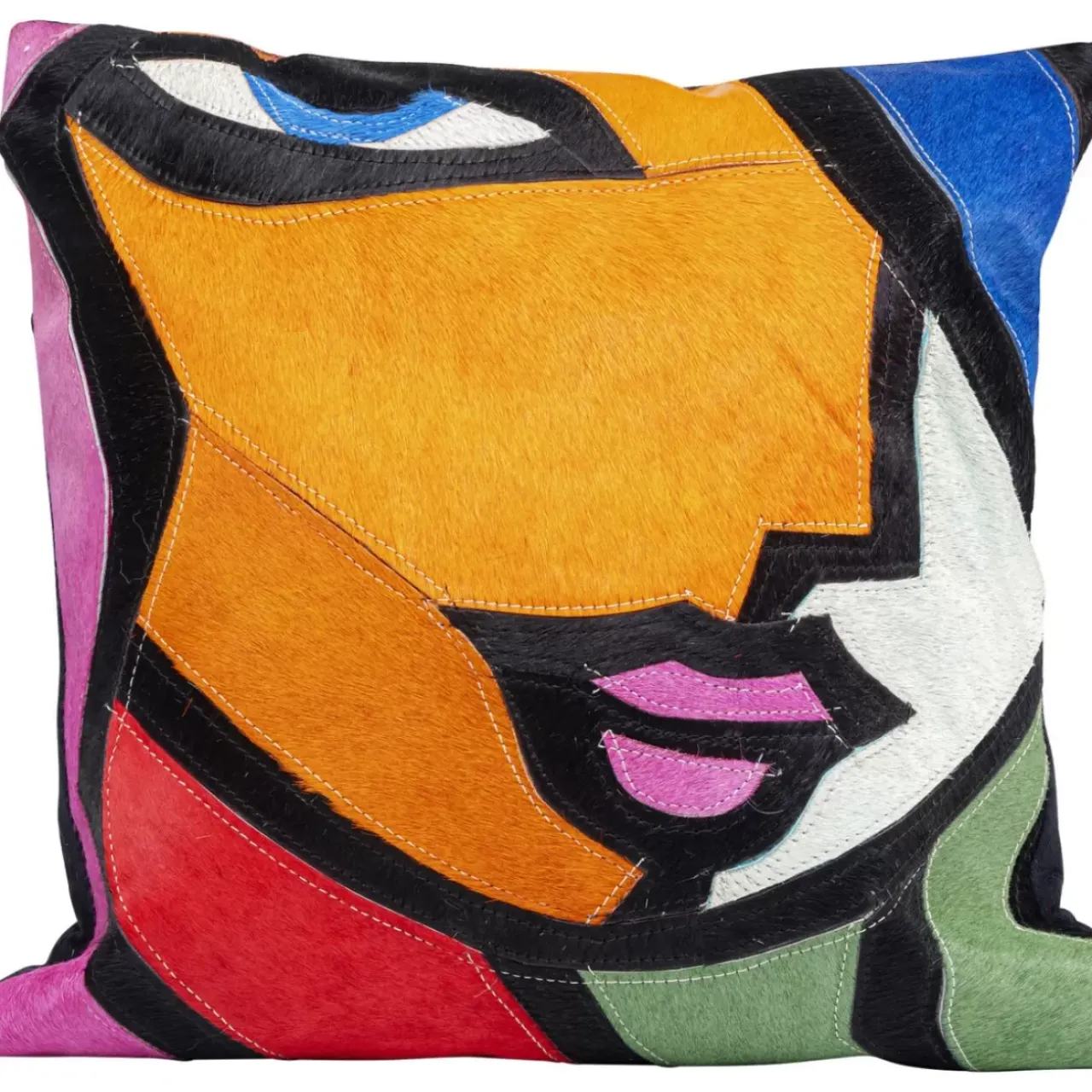 KARE Design Kissen-Kissen Abstract Lady Face 40X40Cm