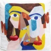 KARE Design Kissen-Kissen Artistic Face 45X45Cm