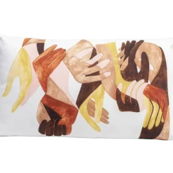 KARE Design Kissen-Kissen Artistic Hands 50X30Cm