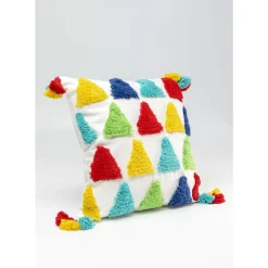 KARE Design Kissen-Kissen Colourful Triangles 45X45Cm
