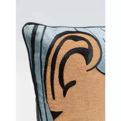 KARE Design Kissen-Kissen Comic Face 50X50Cm