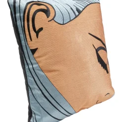 KARE Design Kissen-Kissen Comic Face 50X50Cm
