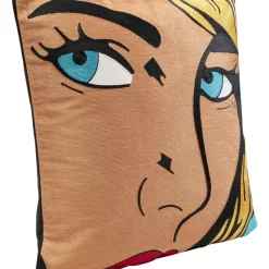 KARE Design Kissen-Kissen Comic Lady 50X50Cm