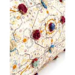 KARE Design Kissen-Kissen Desna Patchwork Creme Multi 60X35Cm